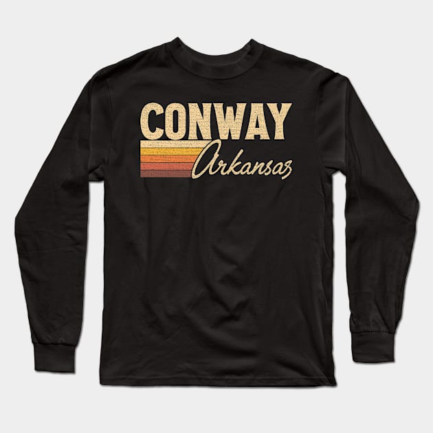 Conway Arkansas Long Sleeve T-Shirt by dk08